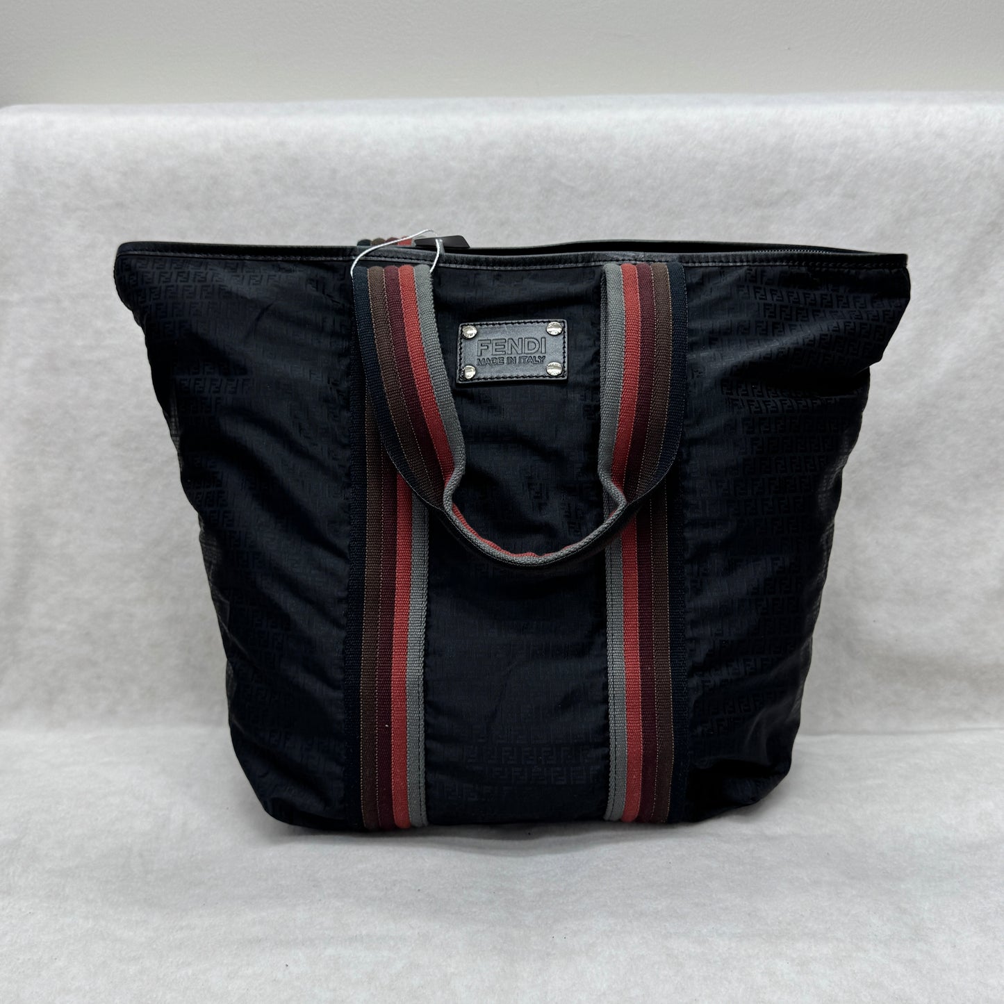 FENDI Zucca Monogram Shoulder Bag [Pre-Owned]