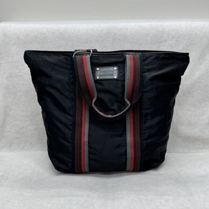 FENDI Zucca Monogram Shoulder Bag [Pre-Owned]