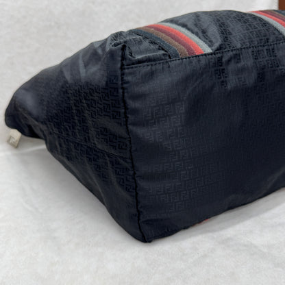 FENDI Zucca Monogram Shoulder Bag [Pre-Owned]