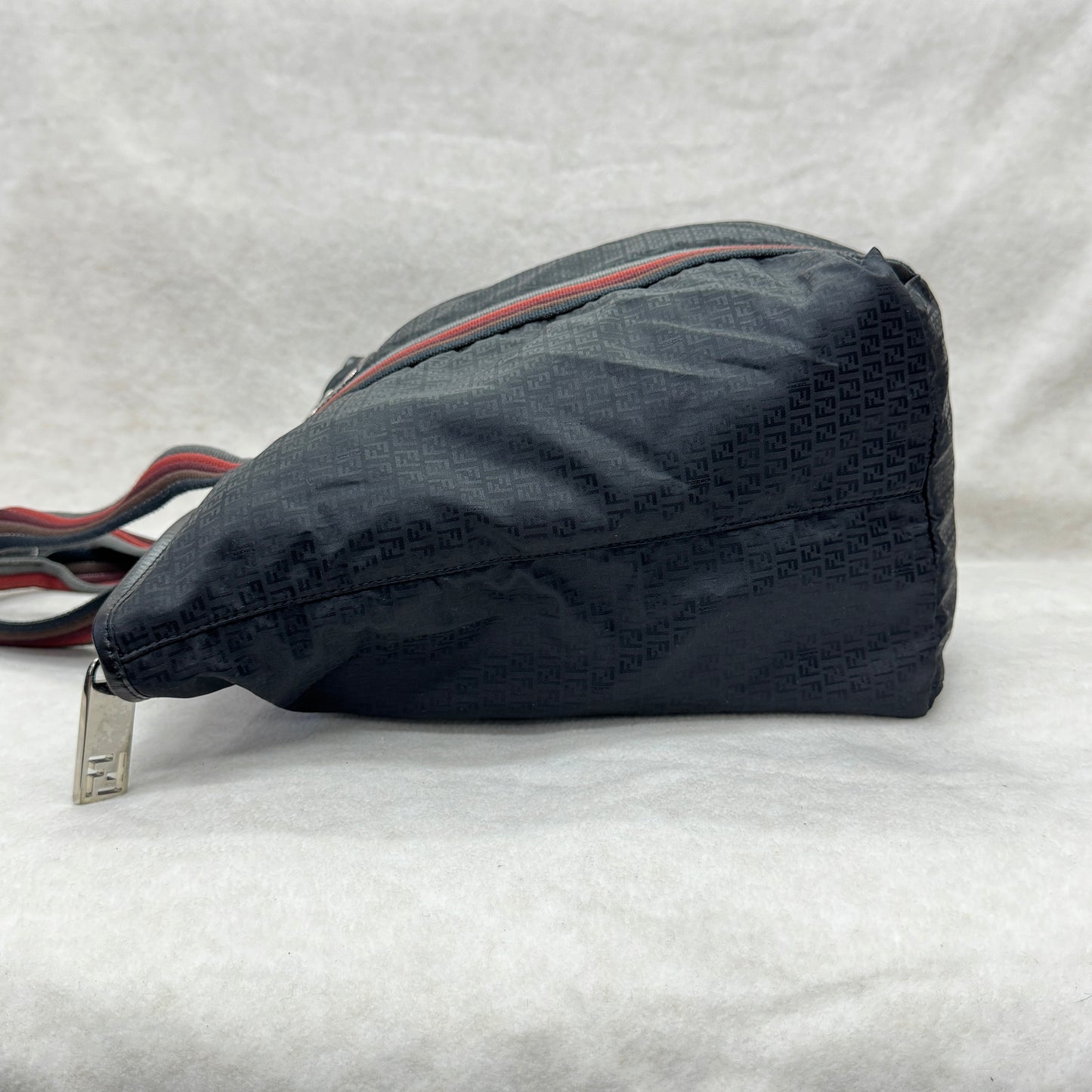 FENDI Zucca Monogram Shoulder Bag [Pre-Owned]