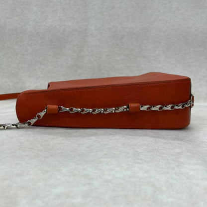 CELINE Orange Red Shoulder Bag [Pre-Owned]