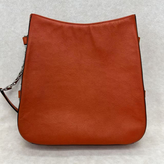 CELINE Orange Red Shoulder Bag [Pre-Owned]