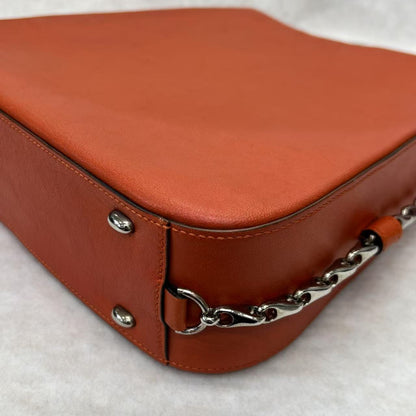 CELINE Orange Red Shoulder Bag [Pre-Owned]
