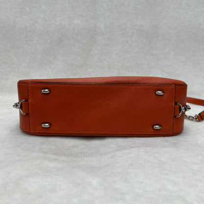 CELINE Orange Red Shoulder Bag [Pre-Owned]