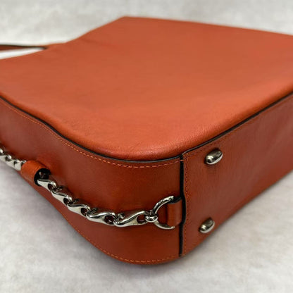 CELINE Orange Red Shoulder Bag [Pre-Owned]