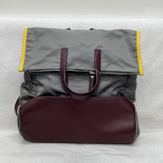 Prada Colorblock Triangle Logo Backpack [Pre-Owned]