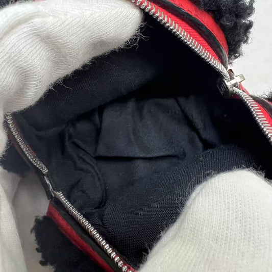 Fendi Wool Dice Coin Purse [Pre-Owned]