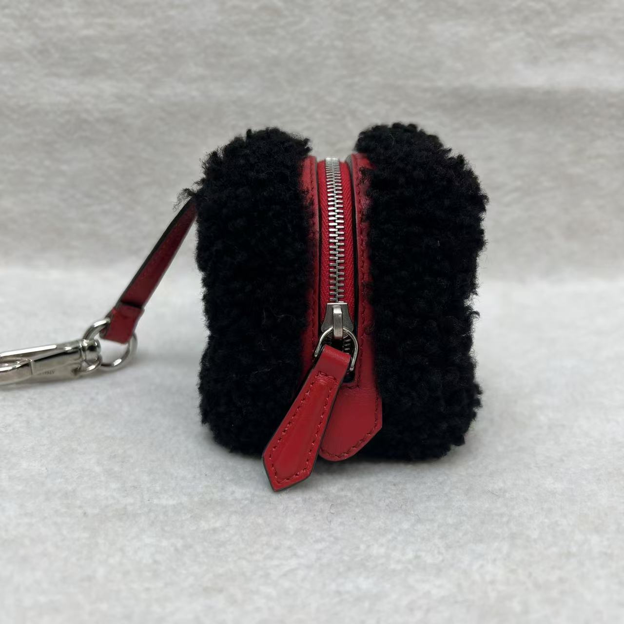 Fendi 羊毛骰子零钱包 [二手]