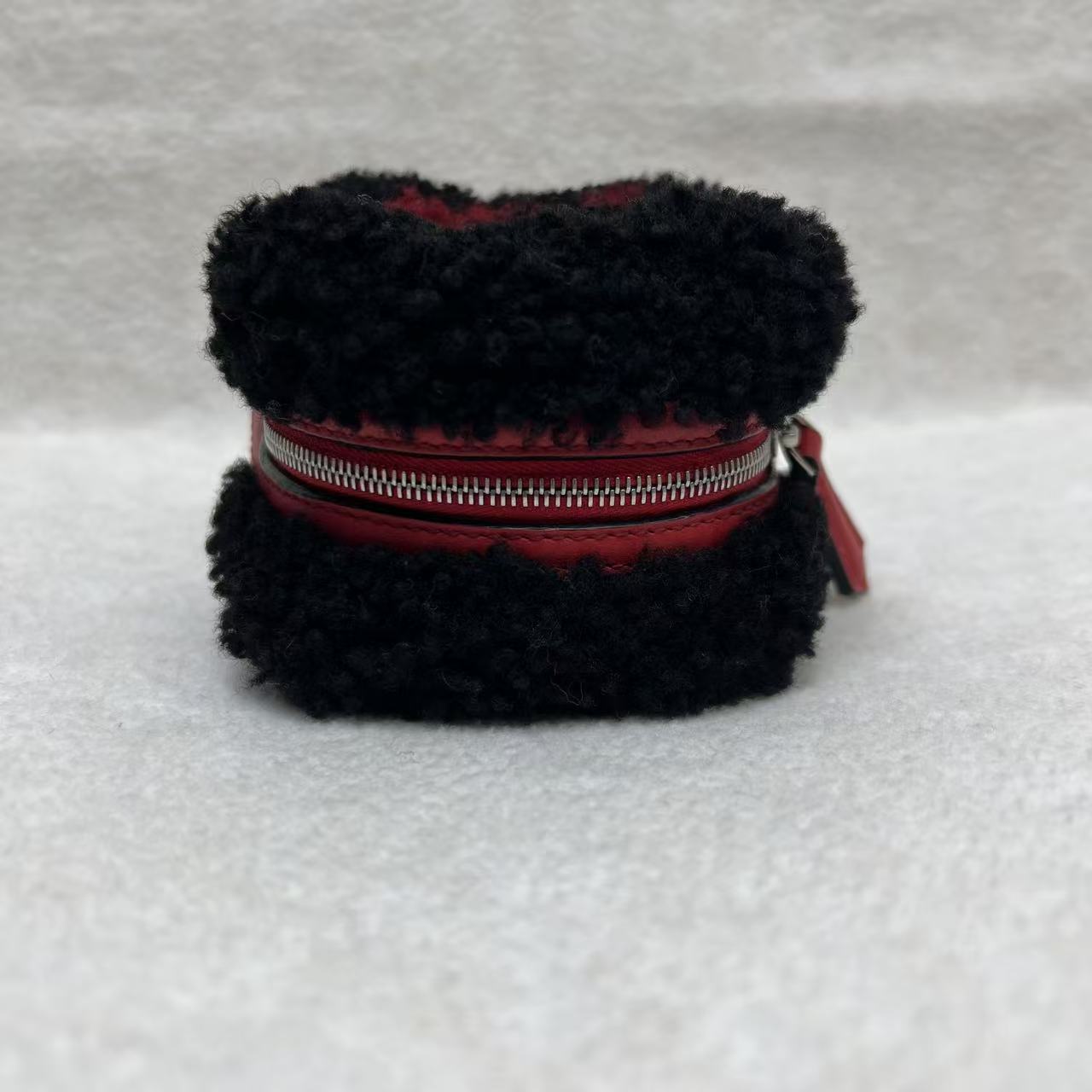 Fendi 羊毛骰子零钱包 [二手]
