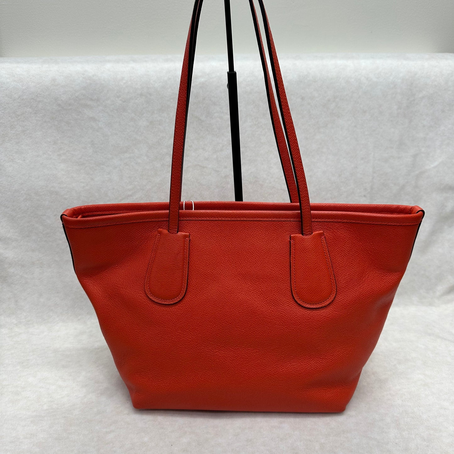 Coach Orange Red Tote Bag [Pre-Owned]