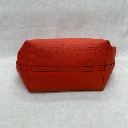 Coach Orange Red Tote Bag [Pre-Owned]