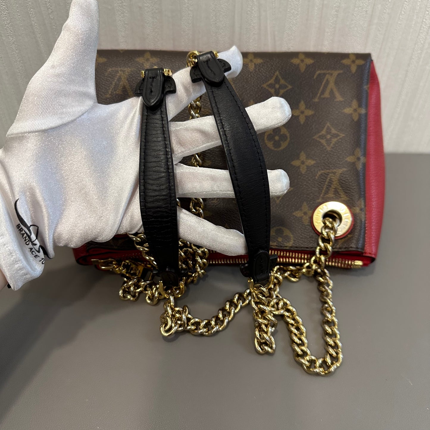 ルイ・ヴィトン モノグラム スレーヌ BB チェーンバッグ【中古】