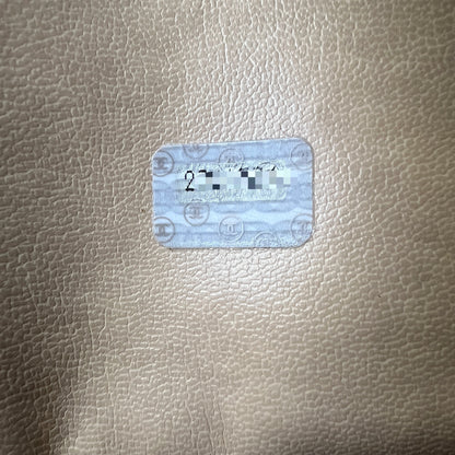 Chanel Caviar Embossed Double C Logo Tote Bag [Pre-Owned]