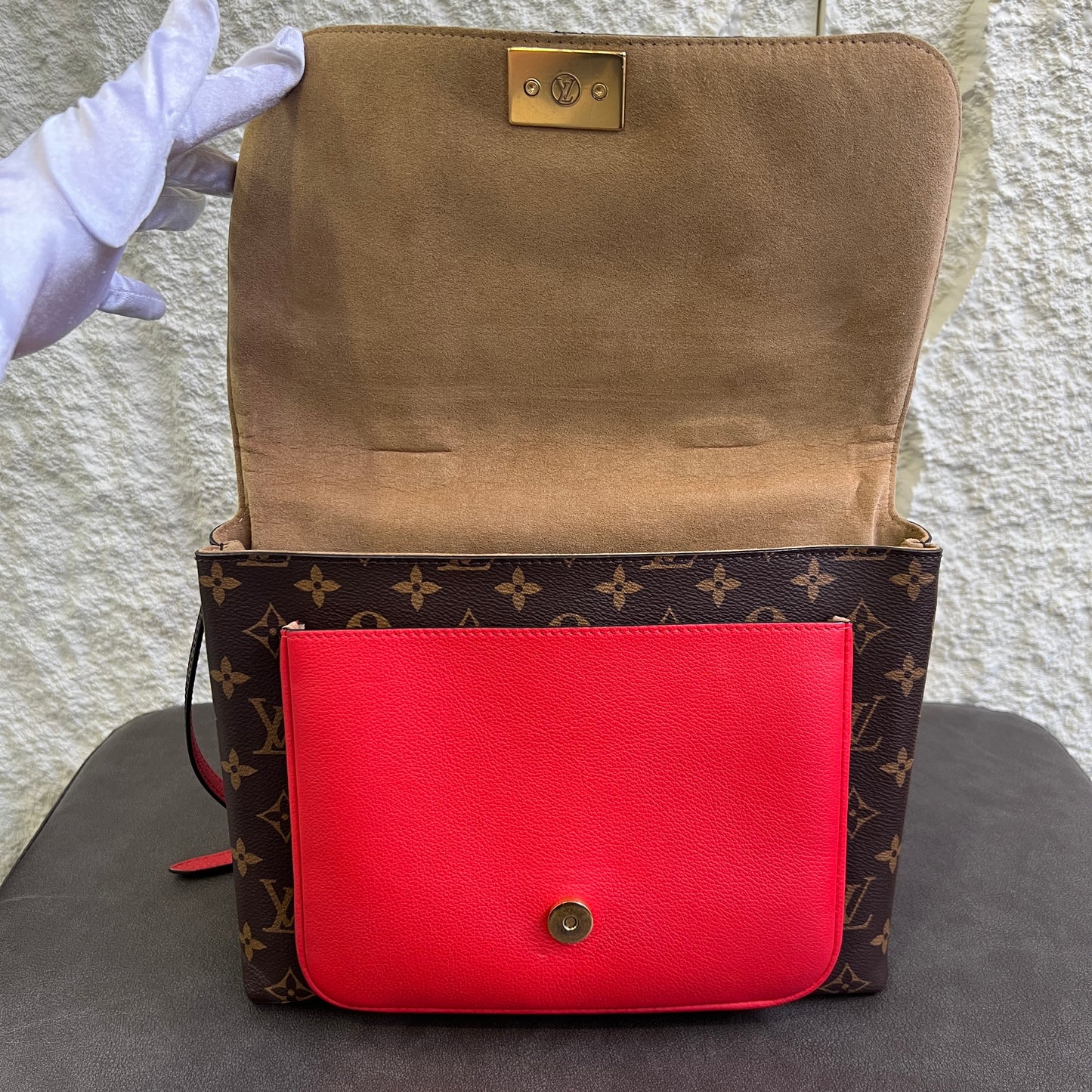 Louis Vuitton Monogram Multicolor Lock Bag [Pre-Owned]