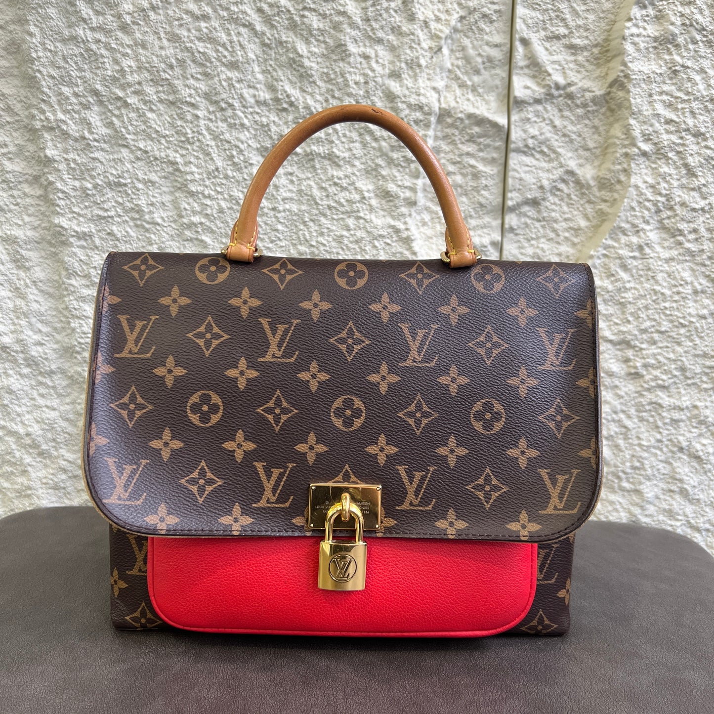 Louis Vuitton Monogram Multicolor Lock Bag [Pre-Owned]