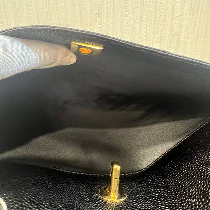 Chanel Caviar Leather Piano Flap Bag [Pre-Owned]