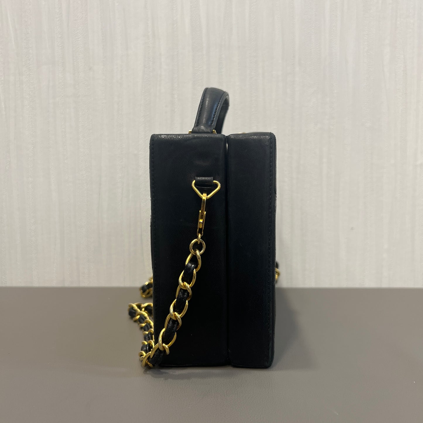 Chanel Classic Hard Box Clutch Bag [Pre-Owned]