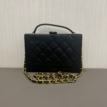 Chanel Classic Hard Box Clutch Bag [Pre-Owned]