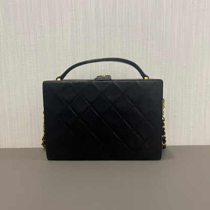 Chanel Classic Hard Box Clutch Bag [Pre-Owned]
