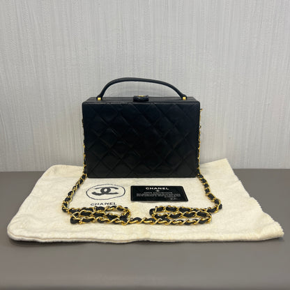 Chanel Classic Hard Box Clutch Bag [Pre-Owned]