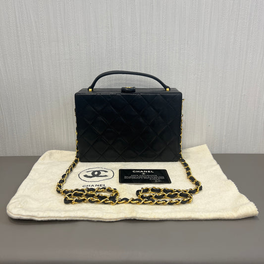 Chanel Classic Hard Box Clutch Bag [Pre-Owned]