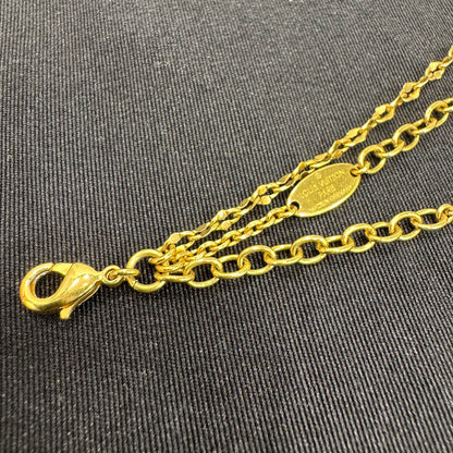 路易威登水晶叠层金手镯（二手）