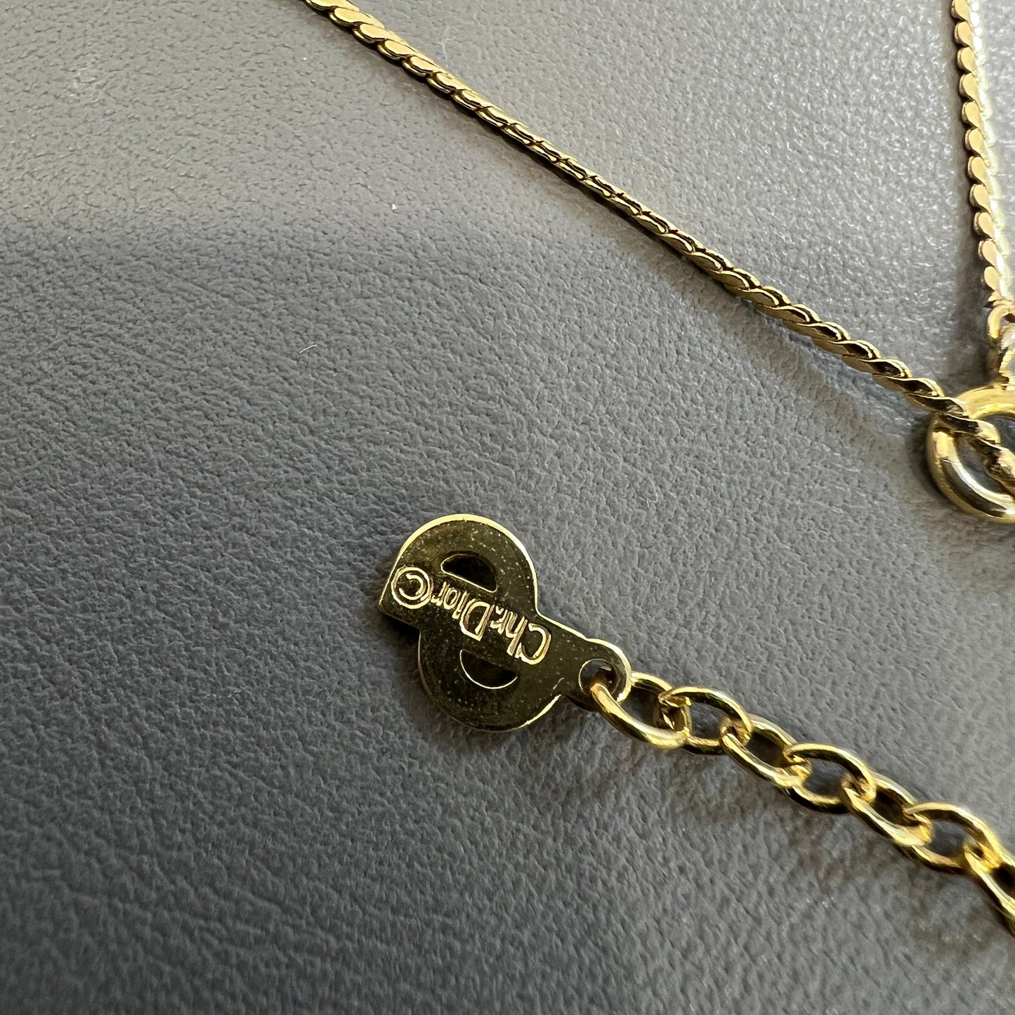 Dior CD Logo Necklace [Pre-Owned]