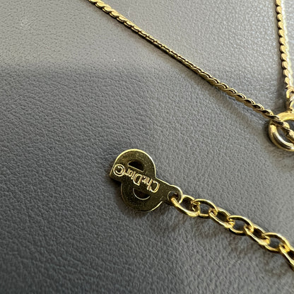 Dior CD Logo Necklace [Pre-Owned]