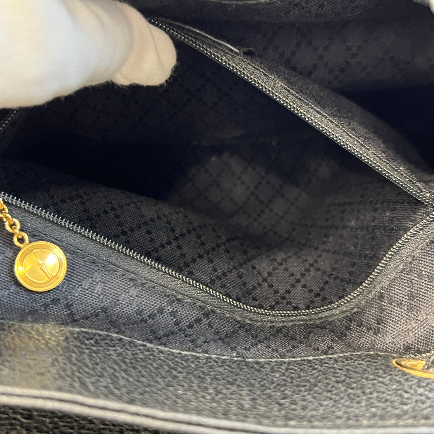 Gucci 竹节绒面革双肩包 [二手]