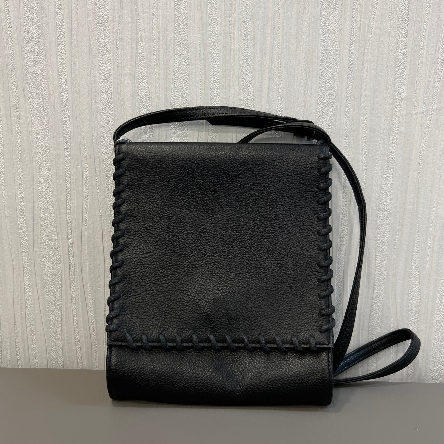 YSL ステッチディテール エンベロープバッグ【中古】