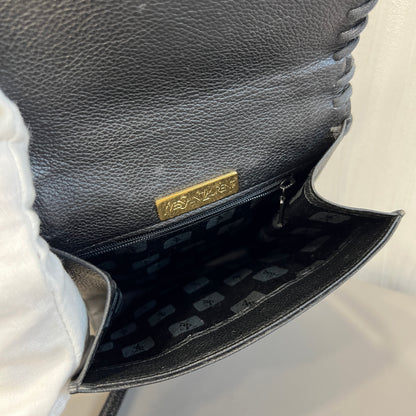 YSL ステッチディテール エンベロープバッグ【中古】