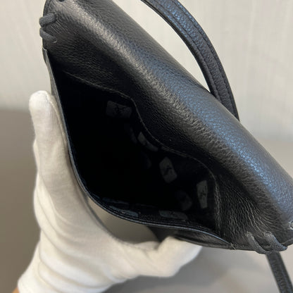 YSL ステッチディテール エンベロープバッグ【中古】