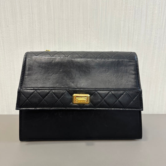 CHANEL Trapezoid Chain Bag [Pre-Owned]