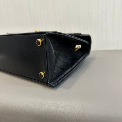 CHANEL Trapezoid Chain Bag [Pre-Owned]