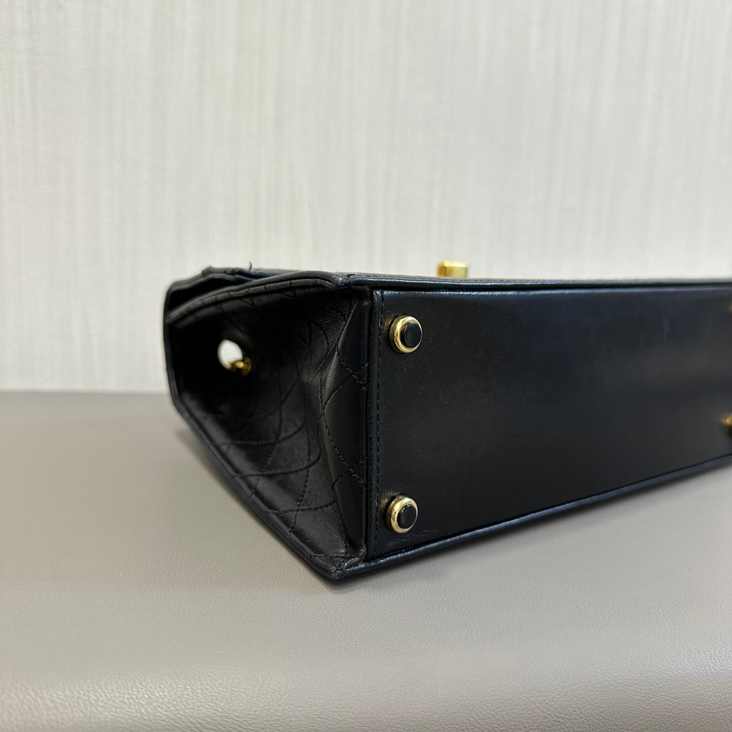 CHANEL Trapezoid Chain Bag [Pre-Owned]