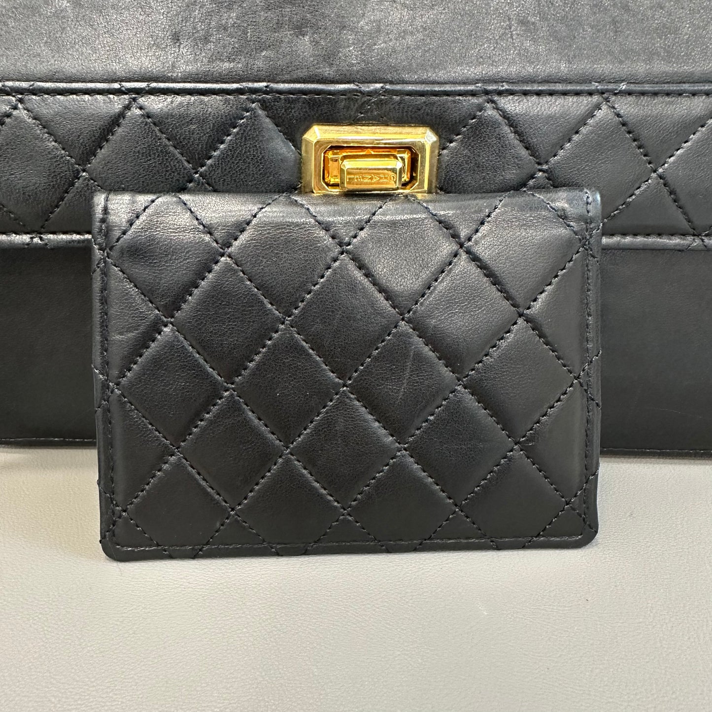 CHANEL Trapezoid Chain Bag [Pre-Owned]