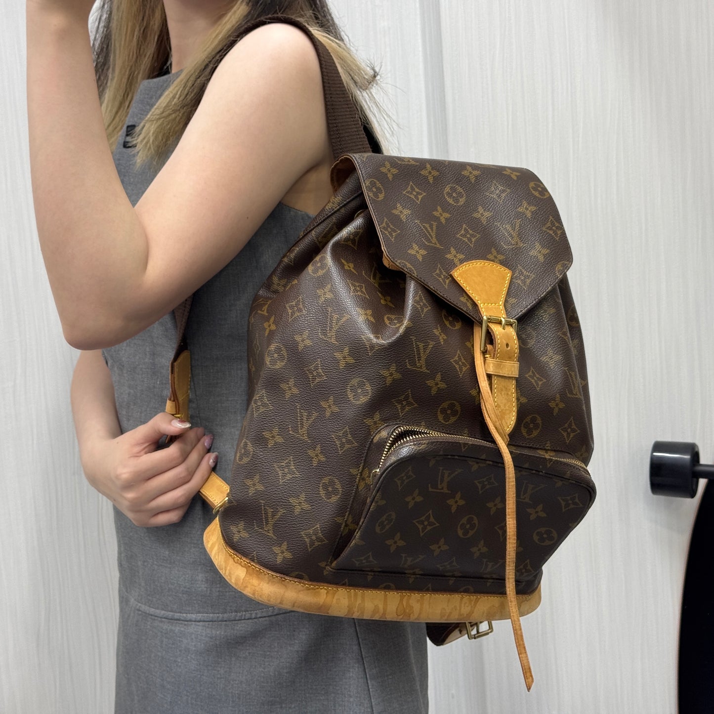 Louis Vuitton Monogram Canvas Backpack [Pre-Owned]
