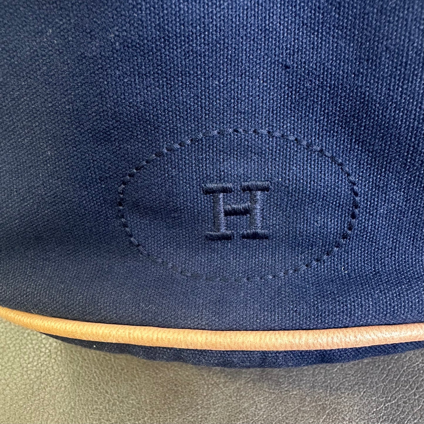 HERMES キャンバス バケットバッグ【中古】