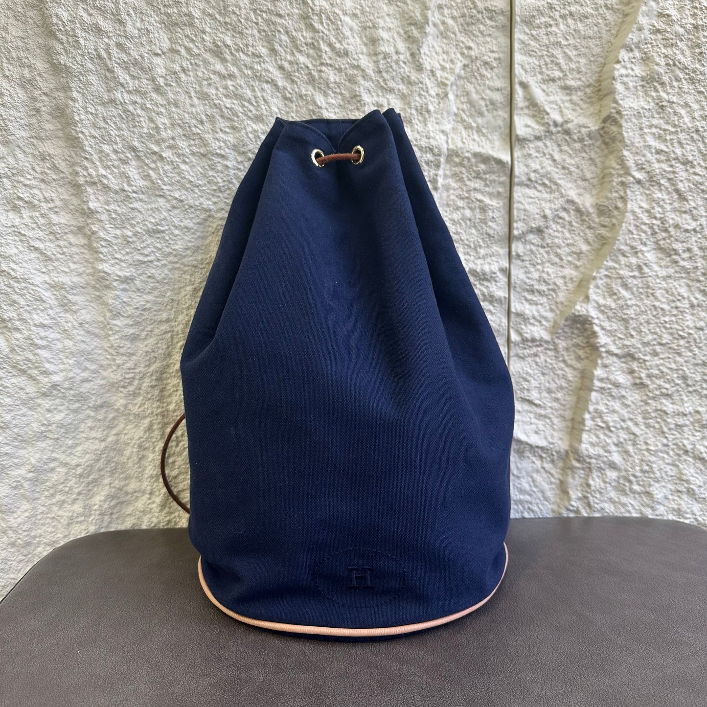HERMES キャンバス バケットバッグ【中古】
