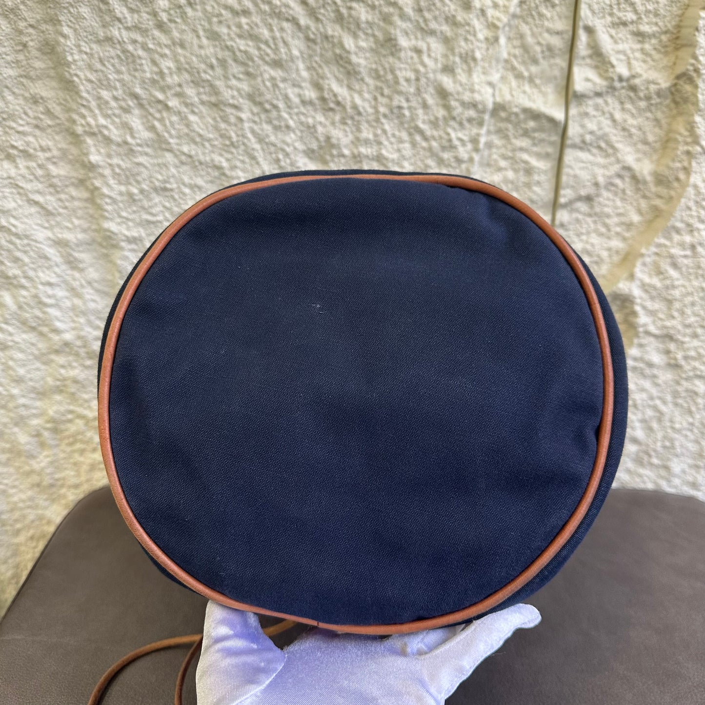 Hermès Canvas Bucket Bag [Pre-Owned]