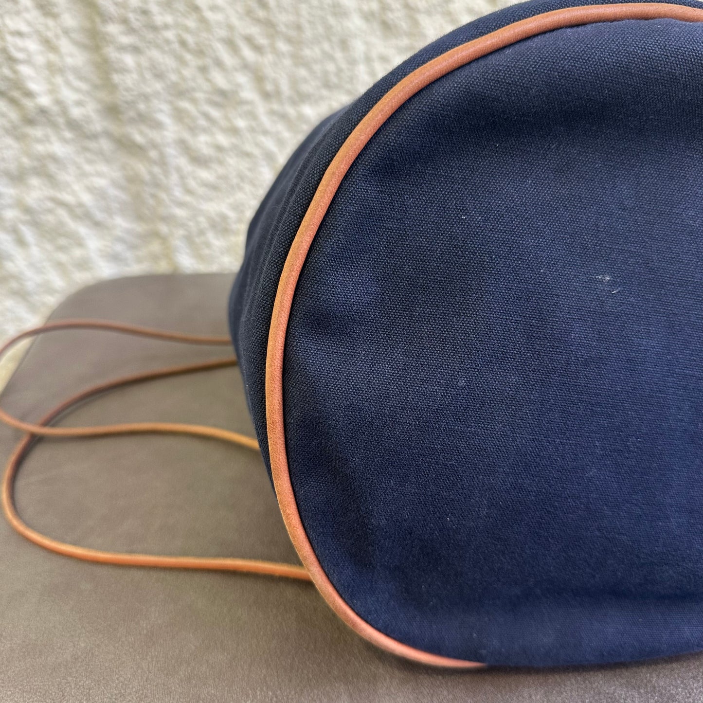 Hermès Canvas Bucket Bag [Pre-Owned]