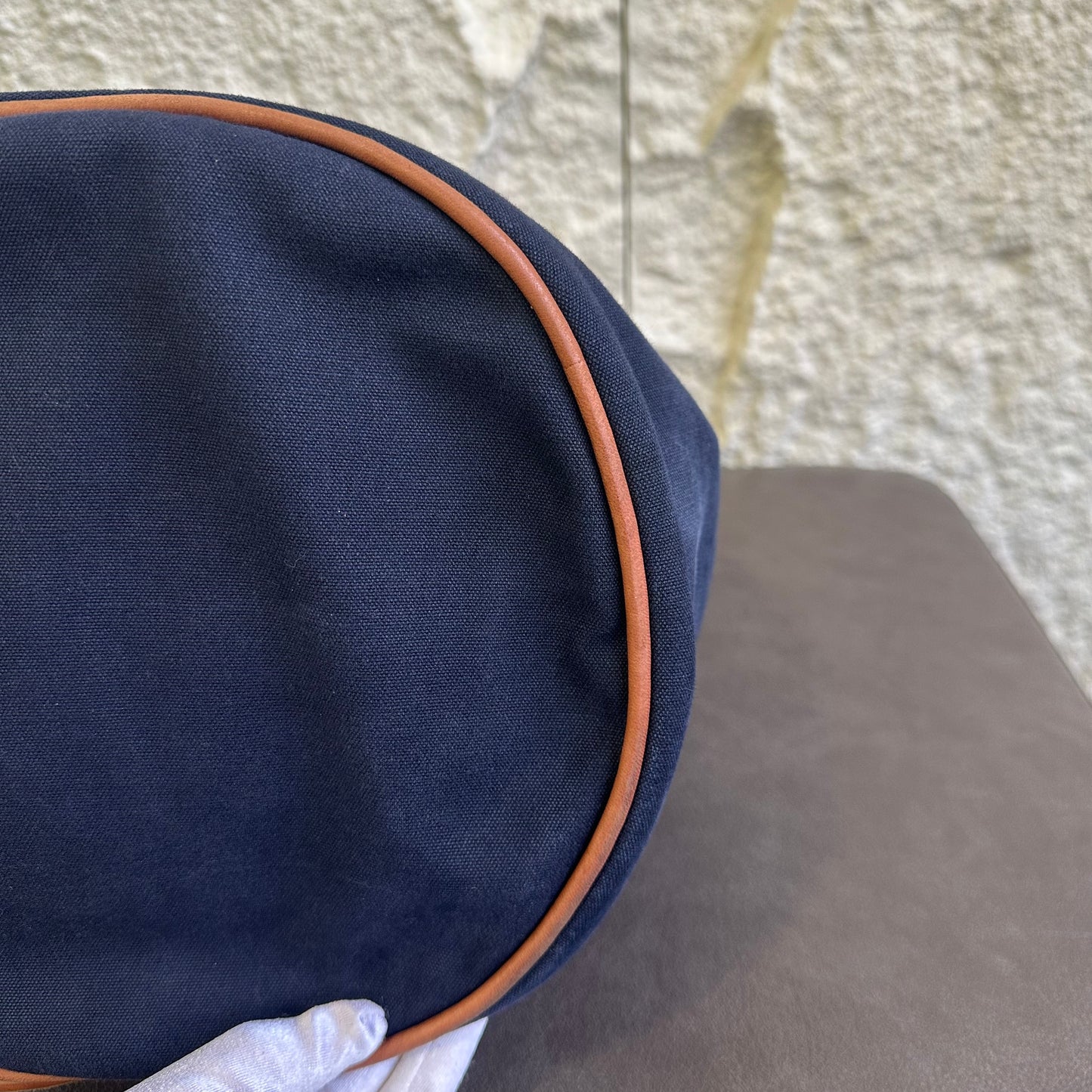 Hermès Canvas Bucket Bag [Pre-Owned]