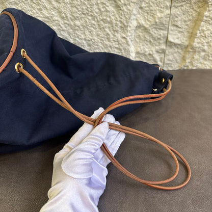 Hermès Canvas Bucket Bag [Pre-Owned]