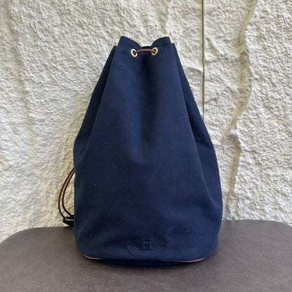 Hermès Canvas Bucket Bag [Pre-Owned]