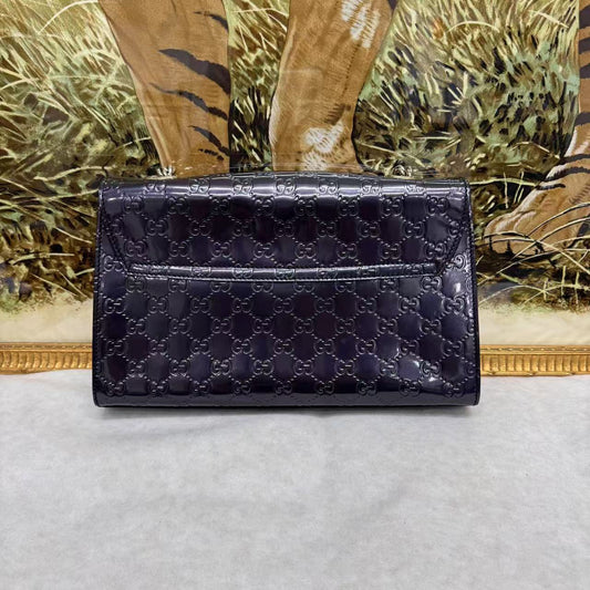 Gucci Leather Shoulder Bag [Pre-Owned]