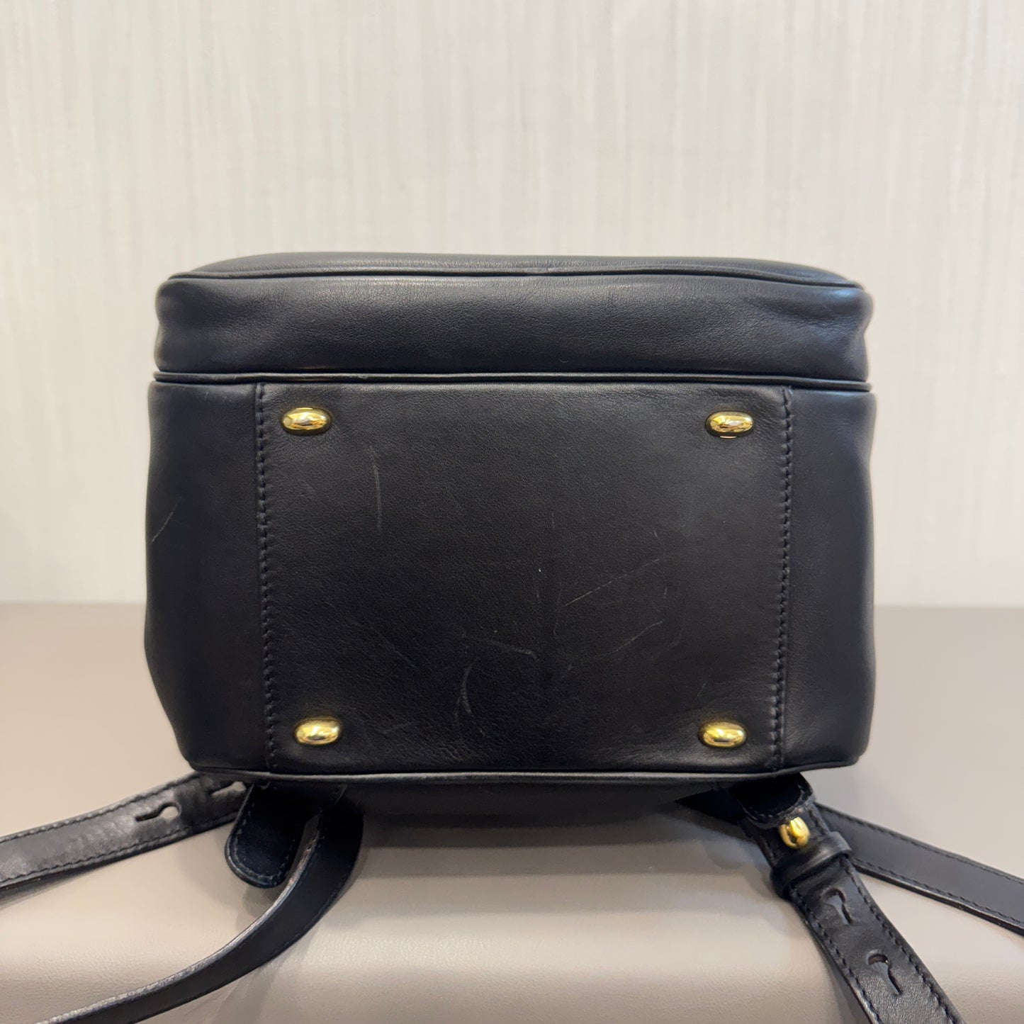Celine Leather Backpack [Pre-Owned]