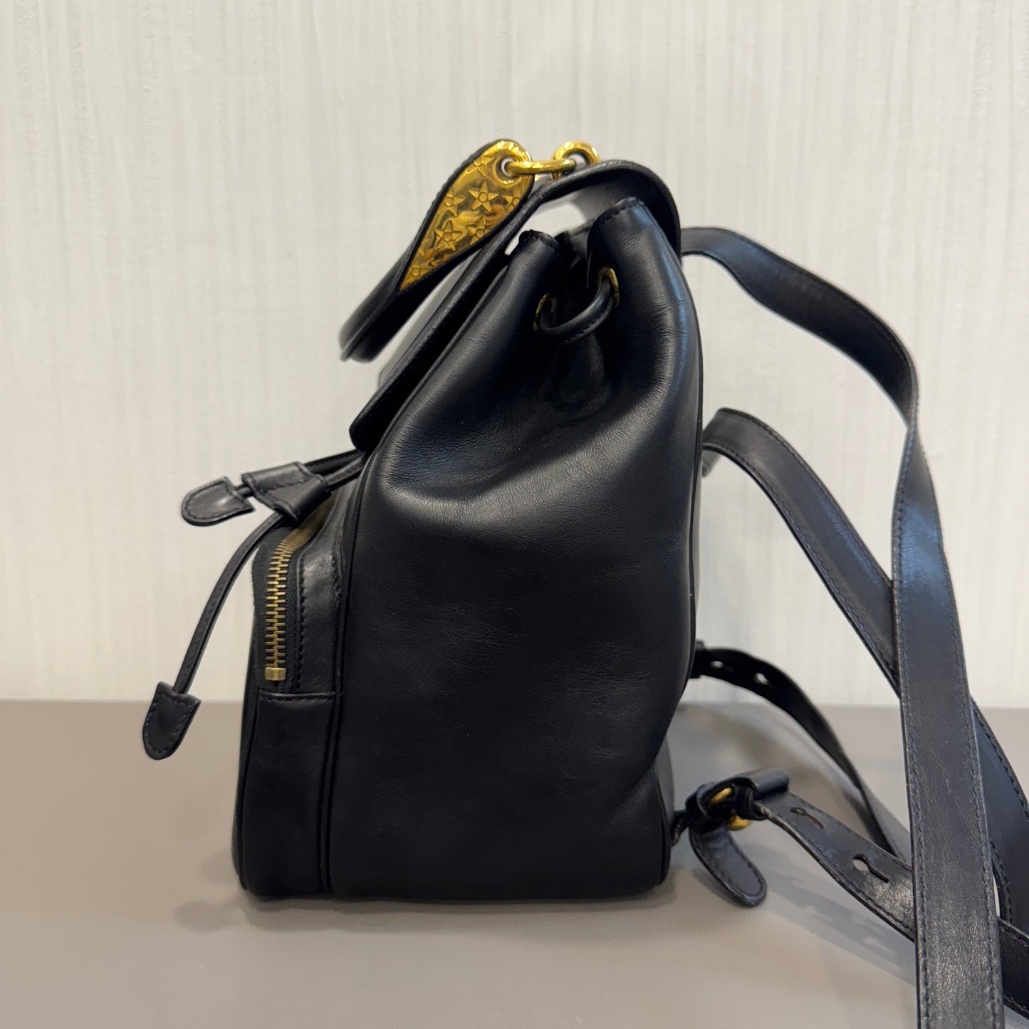 Celine Leather Backpack [Pre-Owned]