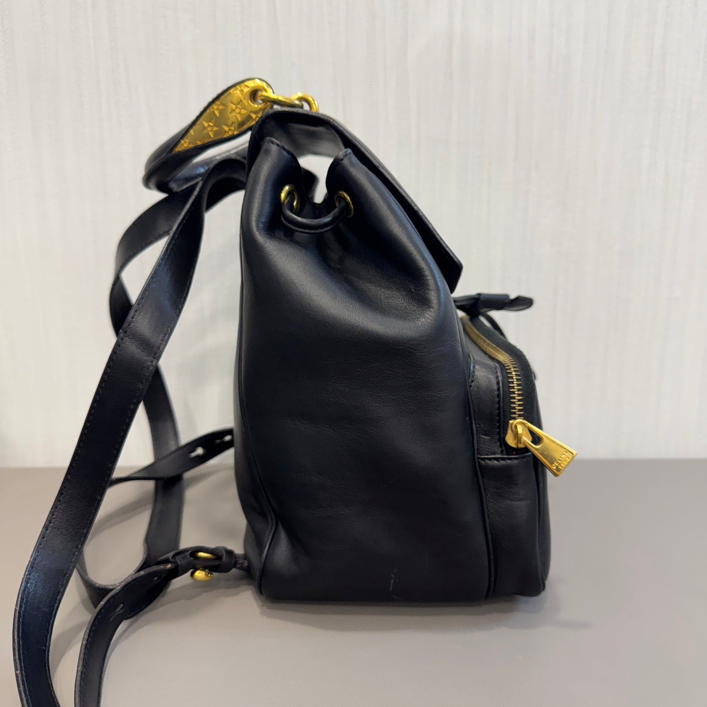 Celine Leather Backpack [Pre-Owned]