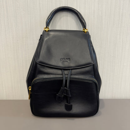 Celine Leather Backpack [Pre-Owned]
