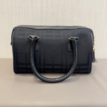 BURBERRY Horseferry Monogram Boston Bag [Pre-Owned]